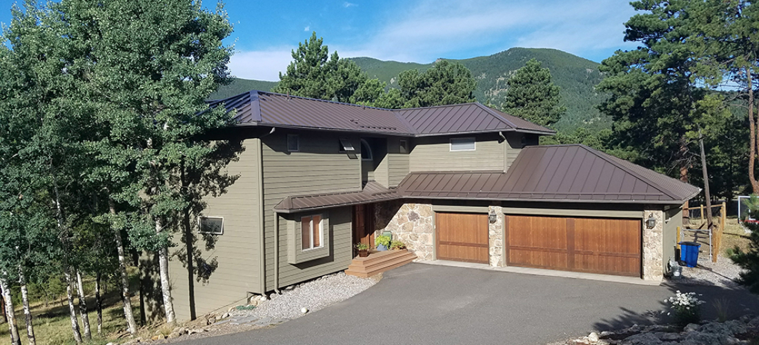 Standing Seam Metal Roof Evergreen CO